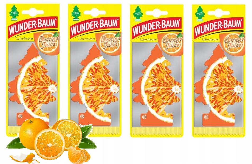 

Zapach Wunder Baum Choinka Zapachowa Orange Juice
