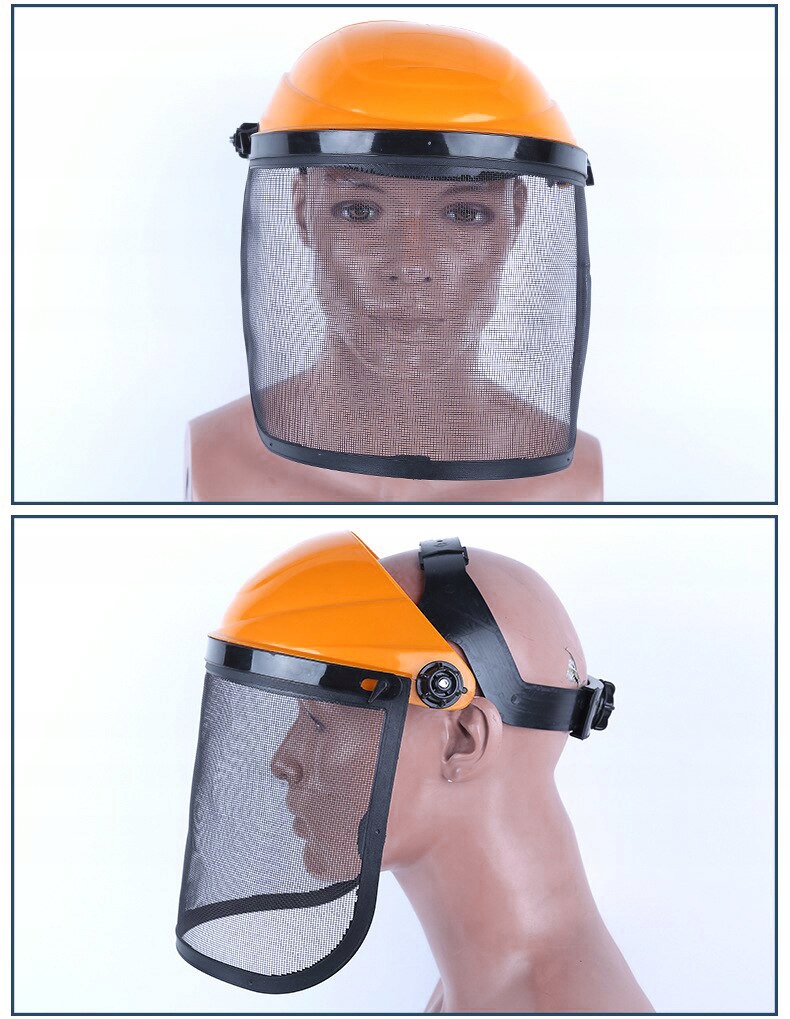 MASKA PRZYŁBICA OCHRONNA TWARZY OSŁONA Z SIATKĄ KOSY SPALINOWEJ PODKASZARKI Kod producenta --