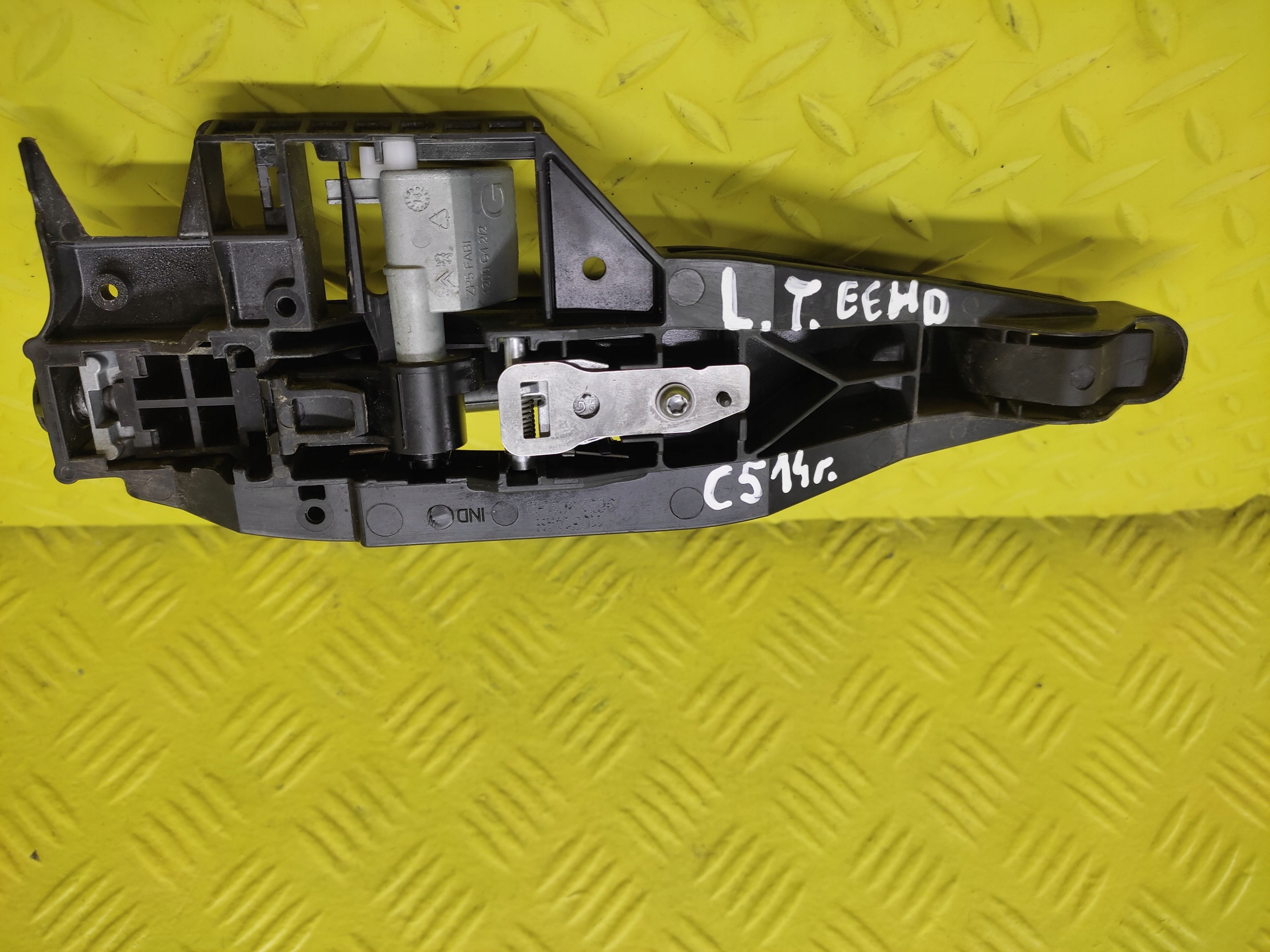 CITROEN C5 III sedan handle left rear part LAKIER EEHD