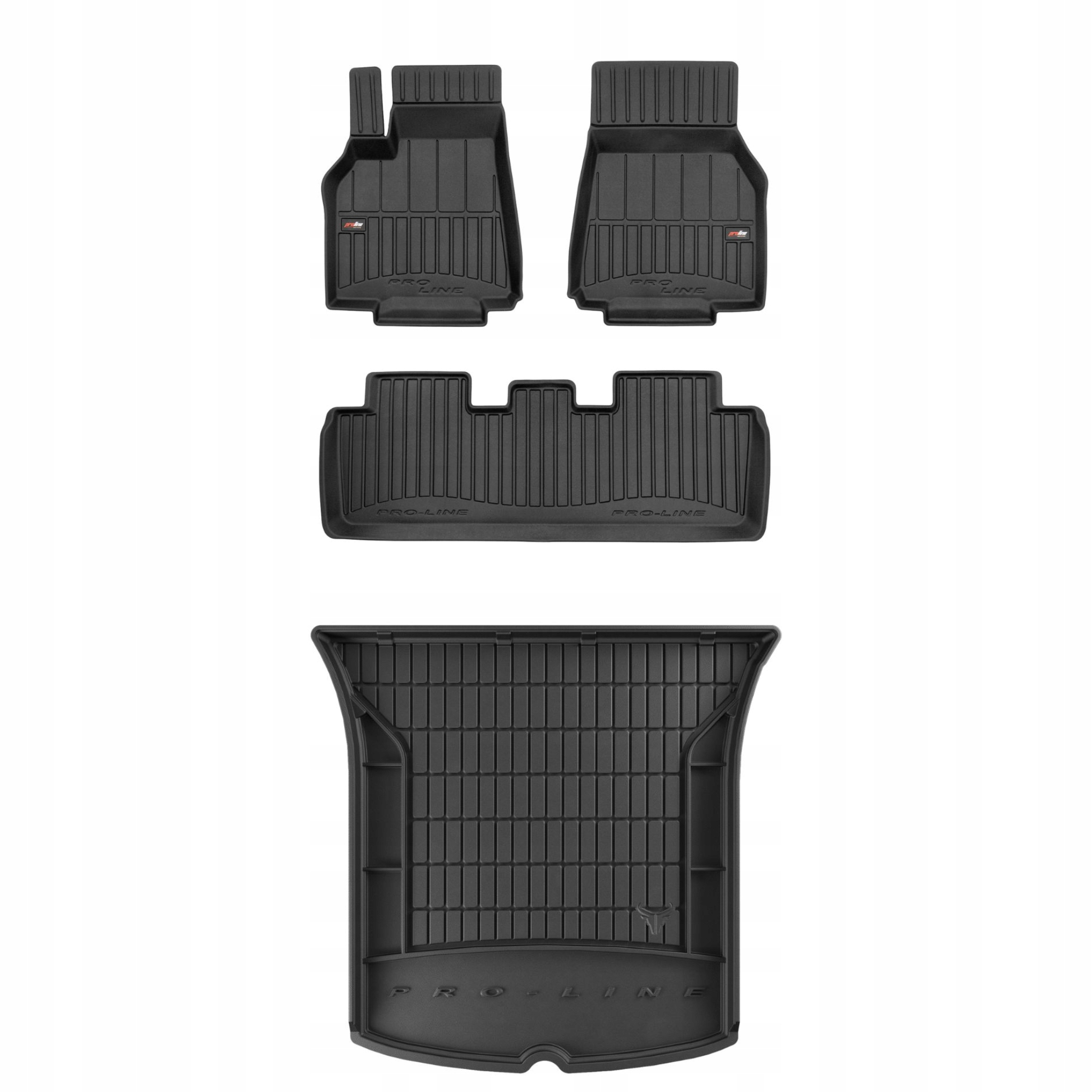 Sada gumových kobercov a rohoží pre Tesla Model Y od roku 2020