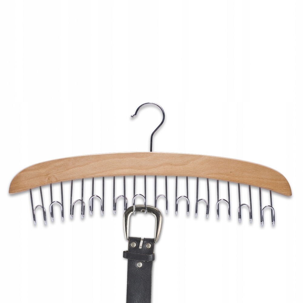 

Wieszak na paski drewniany Zeller Belt 12 haczyków