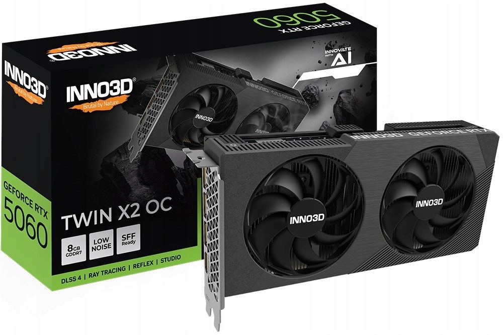 INNO3D GeForce RTX 5060 8GB TWIN X2 OC V2