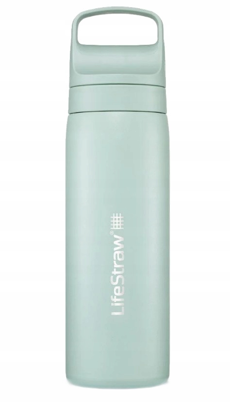 LifeStraw Butelka na Wodę z Filtrem Go 2.0 Steel 0.5L Seafoam Niebieska