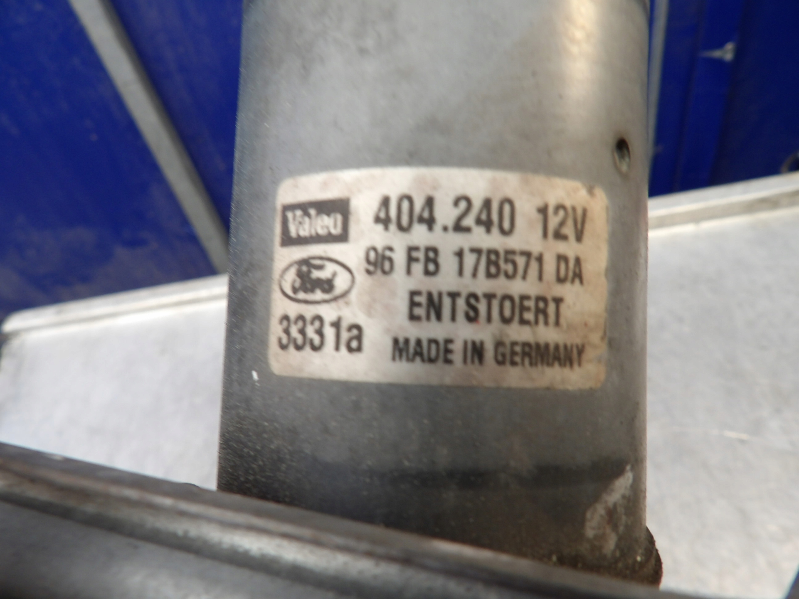 MÉCANISME WYC. AVANT FORD FIESTA MK4 96FB17B571DA