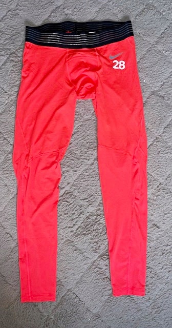 Męskie Legginsy Treningowe Neonowe Nike Pro L