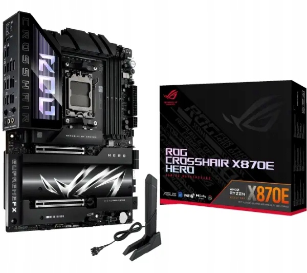 Płyta główna Asus Rog Crosshair X870E Hero Atx Amd Ryzen AM5 4x DDR5