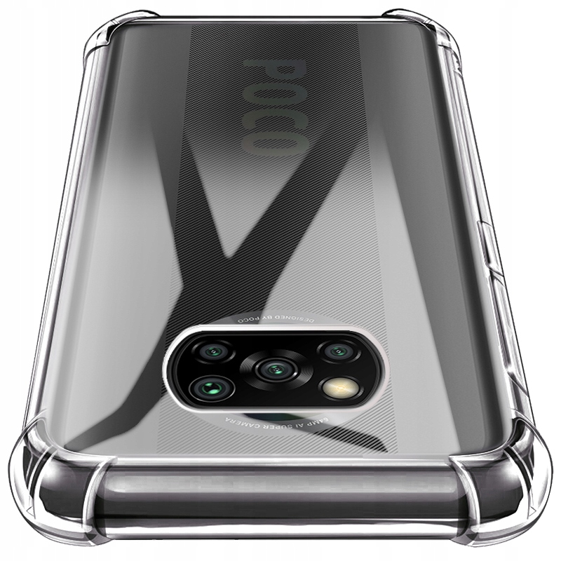 

Etui Pancerne Shockproof do Poco X3 Nfc Szkło