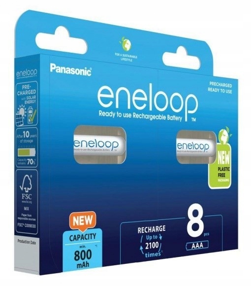 Panasonic Eneloop Aaa 800 mAh 8 szt