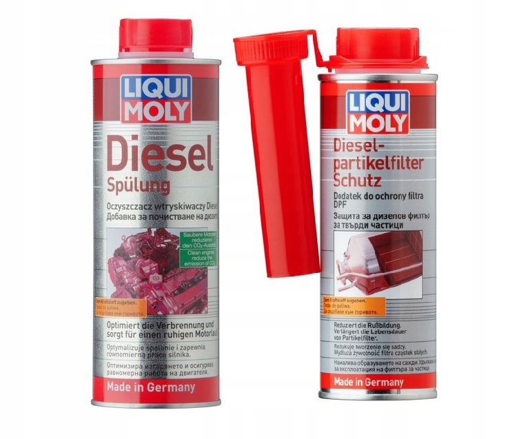 Zestaw Liqui Moly Oczyszczanie Wtrysków I Ochrona Dpf /2666 2650/