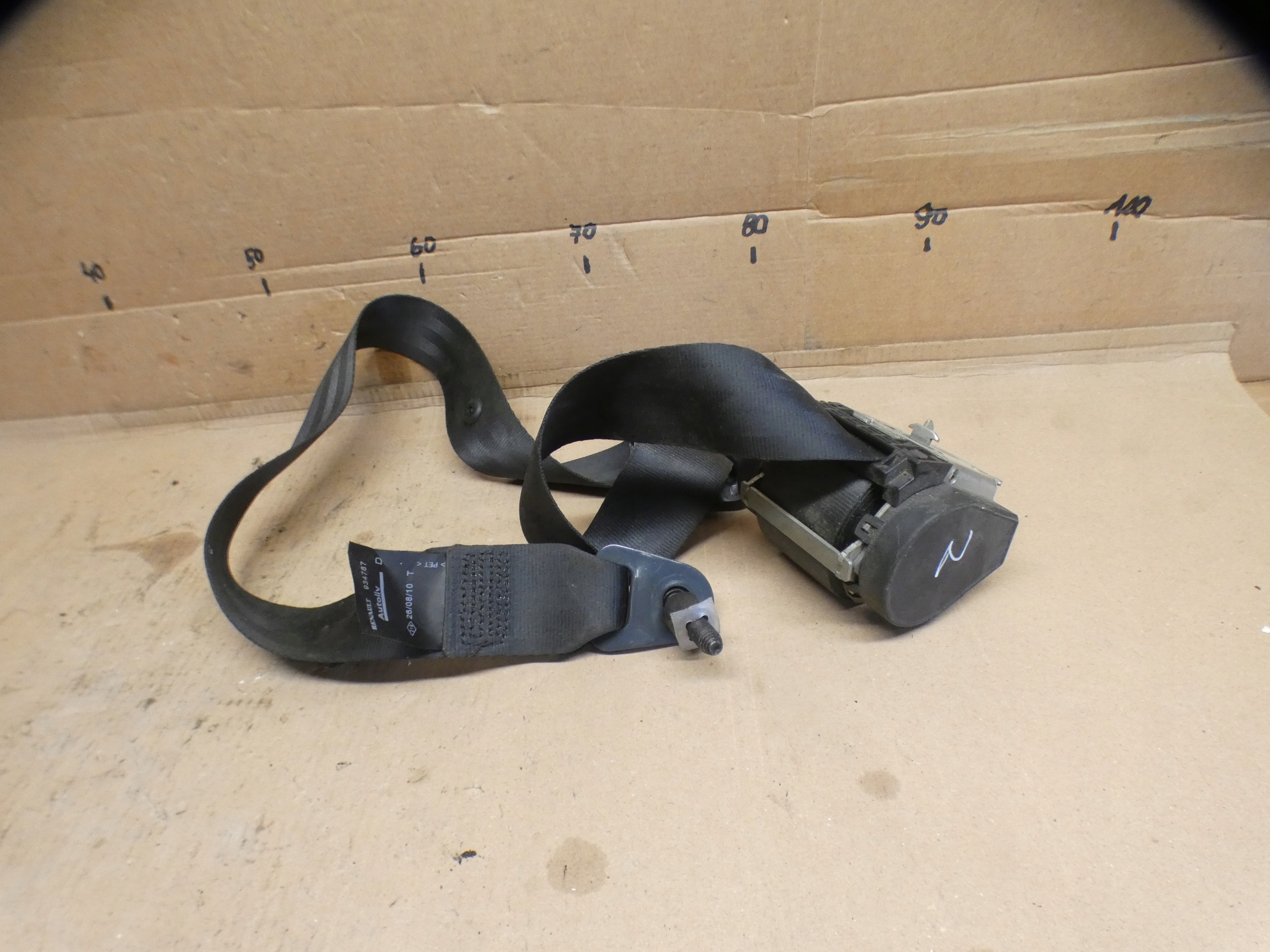 Dacia Logan and tension belt safety right left front 934787