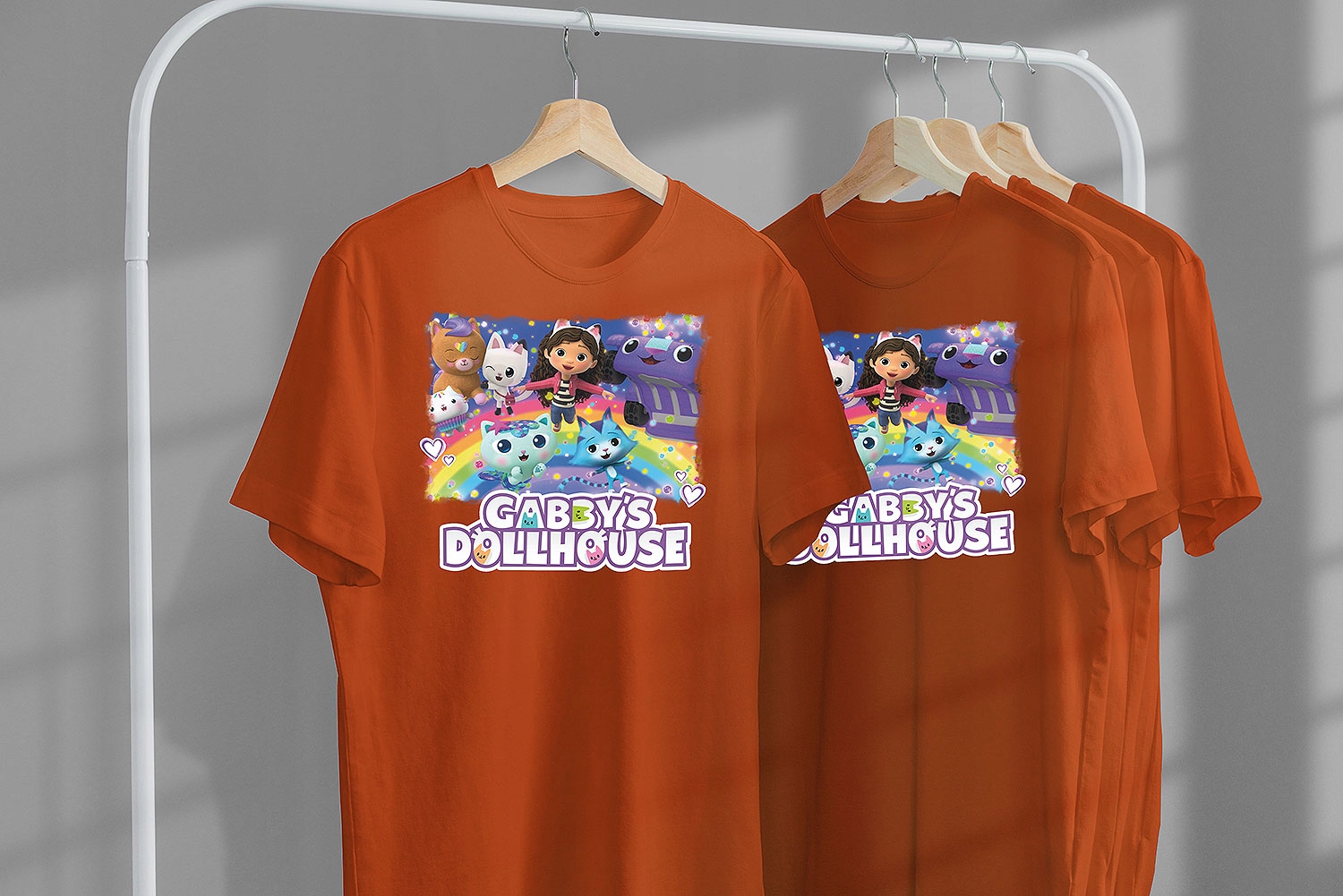 T-SHIRT KOSZULKA DLA DZIECKA KOCI DOMEK GABI 152 SUPER JAKOŚĆ Rozmiar L