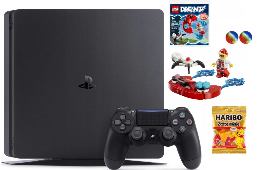 Konsola Sony Playstation 4 PS4 Slim 500 Gb Pad klocki Lego!