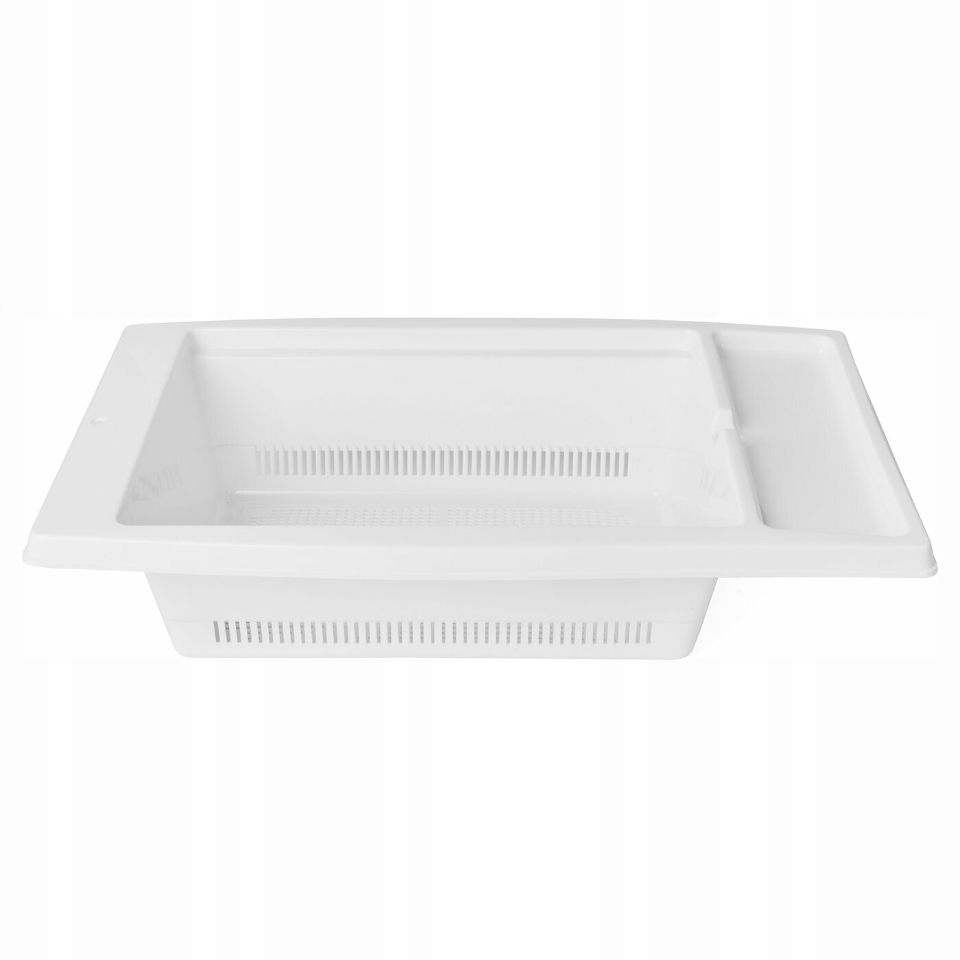 Plastikowy OCIEKACZ NA ZLEW DO NACZYŃ suszarka do zlewu nakładka Kolor biały