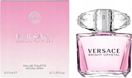 Versace Bright Crystal 200ml Edt Woda Toaletowa Dla Kobiet Perfumy Damskie