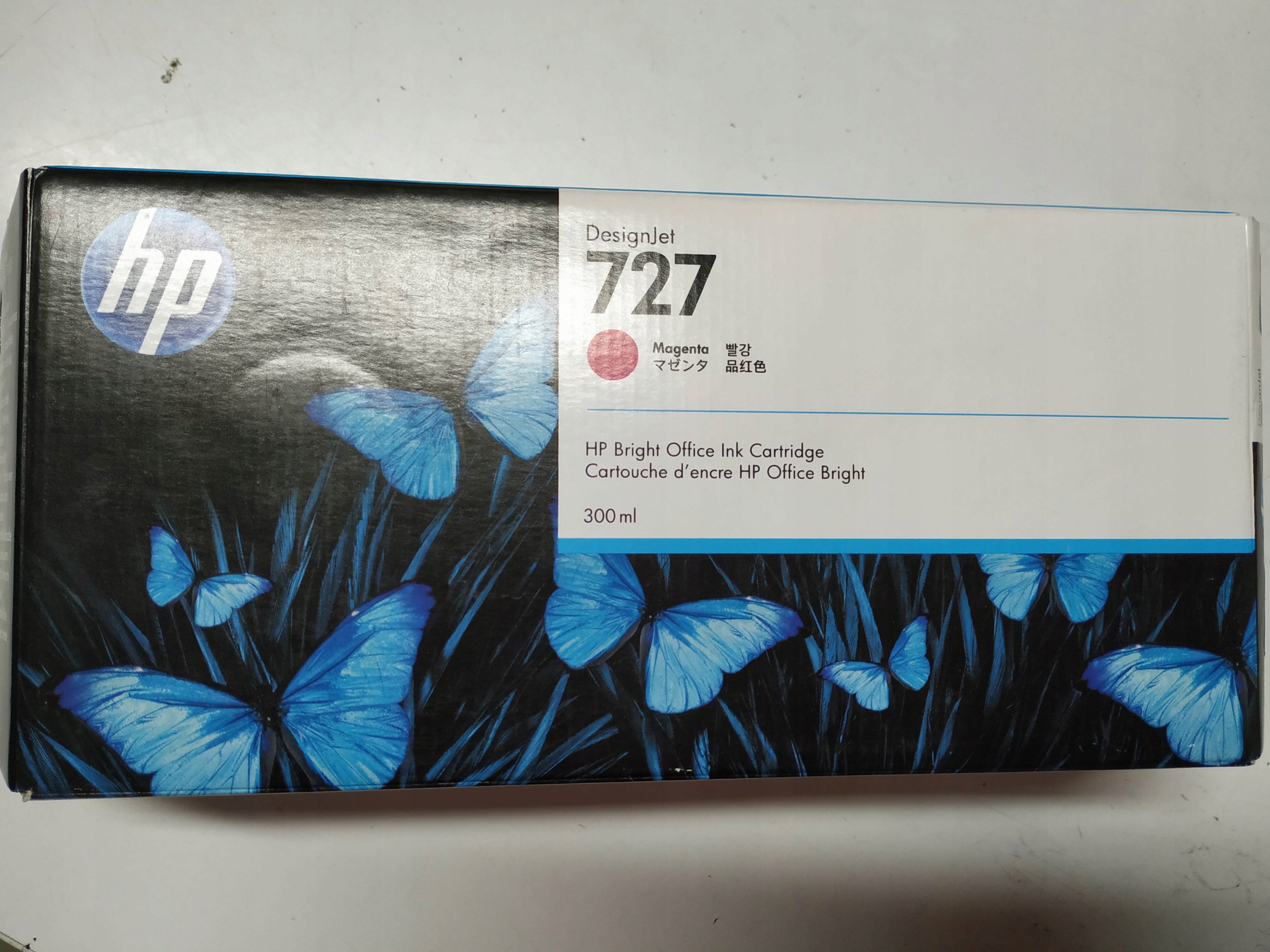 Tusz Hp 727 HP727 Magenta F9J77A 300ml rok 2023 Príležitosť