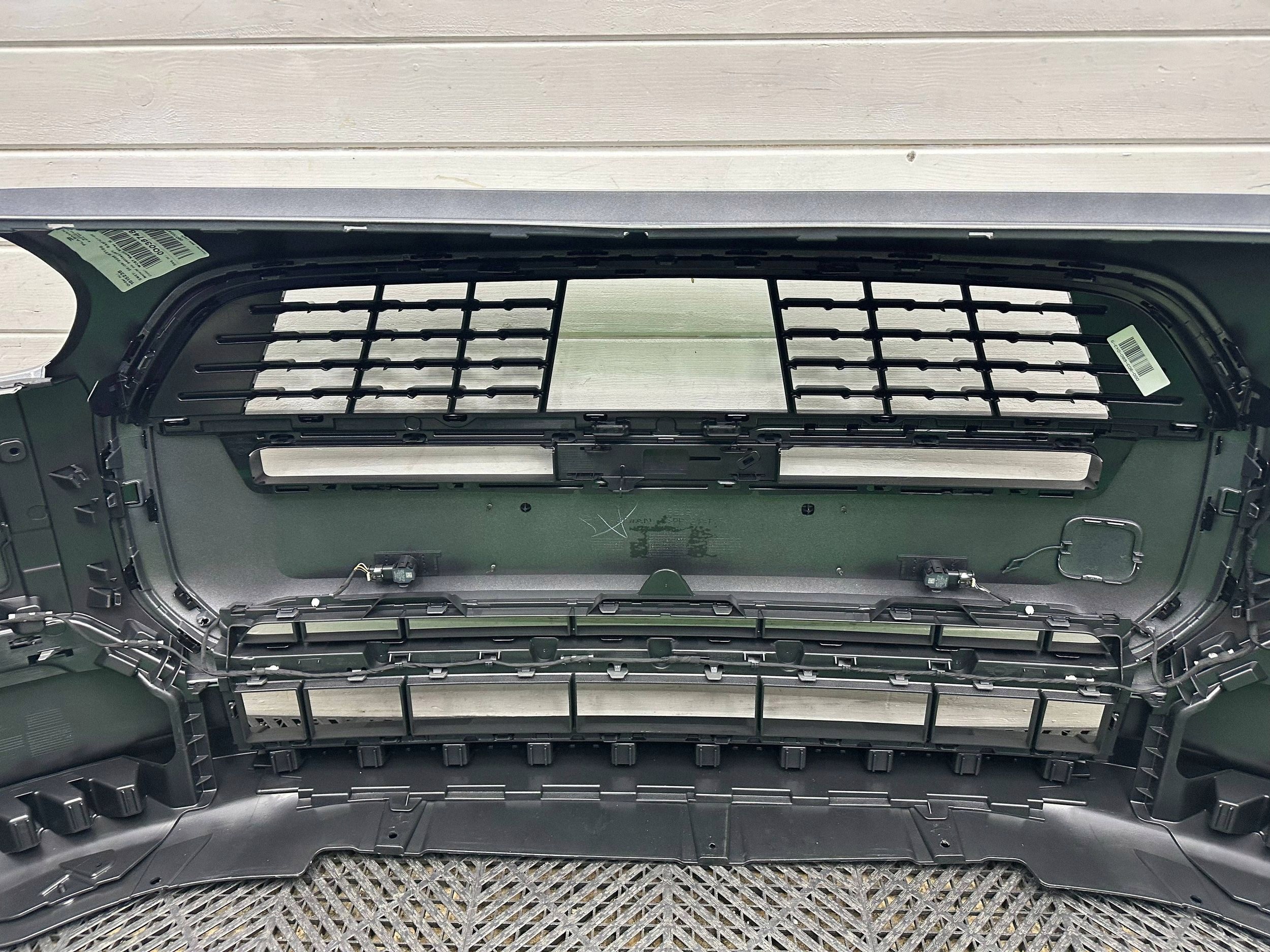 front bumper Mini Countryman U25 complete colour C67 MELTLNG SLLVER