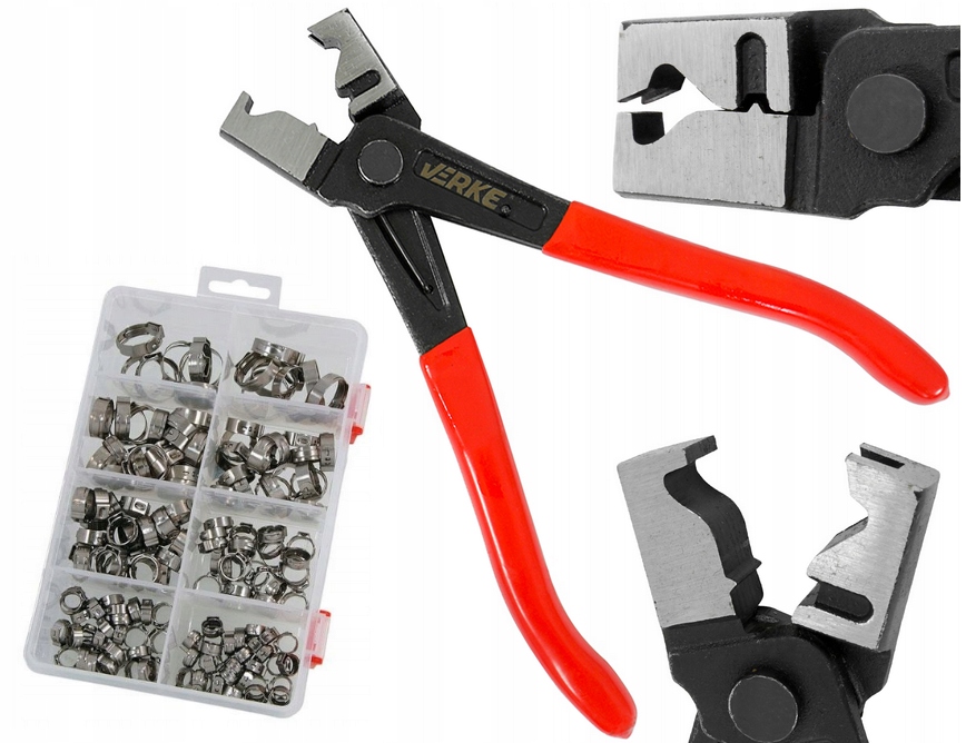 

Zestaw Opasek Zaciskowych Z Jednym Uchem +szczypce