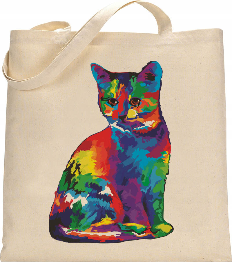 EKO TORBA ZAKUPOWA GOTOWE WZORY Z KOTAMI - K13