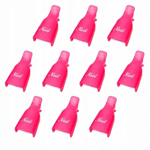 

Klipsy Do Ściągania Hybrydy Manicure 10 szt.