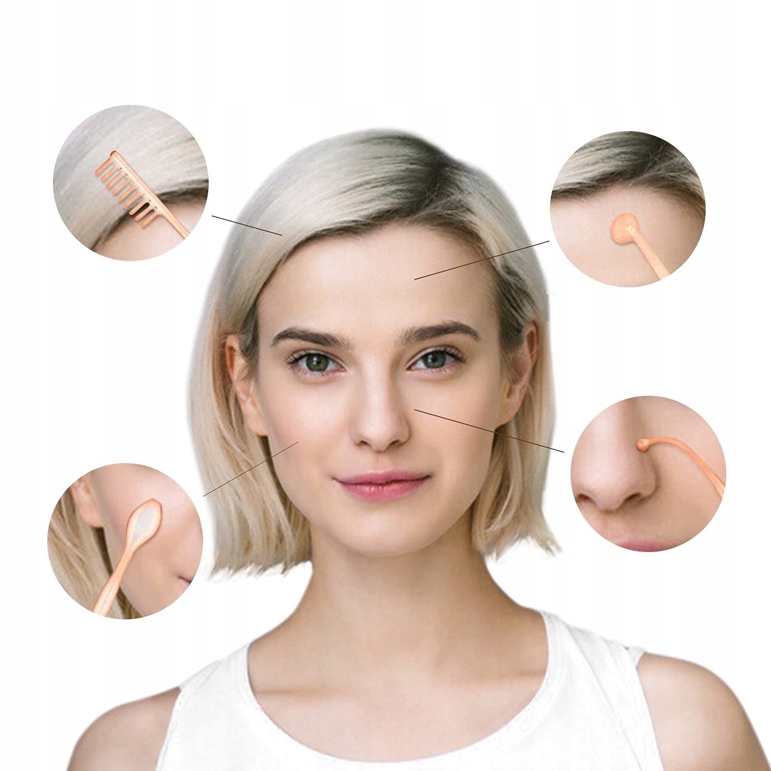 PROMERCO DARSONVAL DERMA WAND 4 PELOTY PRO DARSONWAL DO SKÓRY TWARZY MOCNY EAN (GTIN) 773602321902