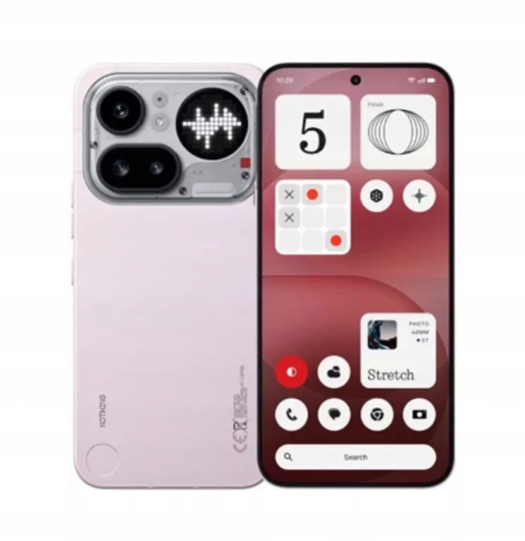 Smartfon Nothing Phone 4A Pro 12 Gb 256 Gb 5G Różowy