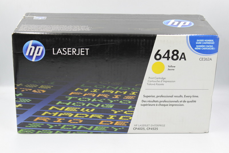 Hp 648A CE262A originálny žltý toner