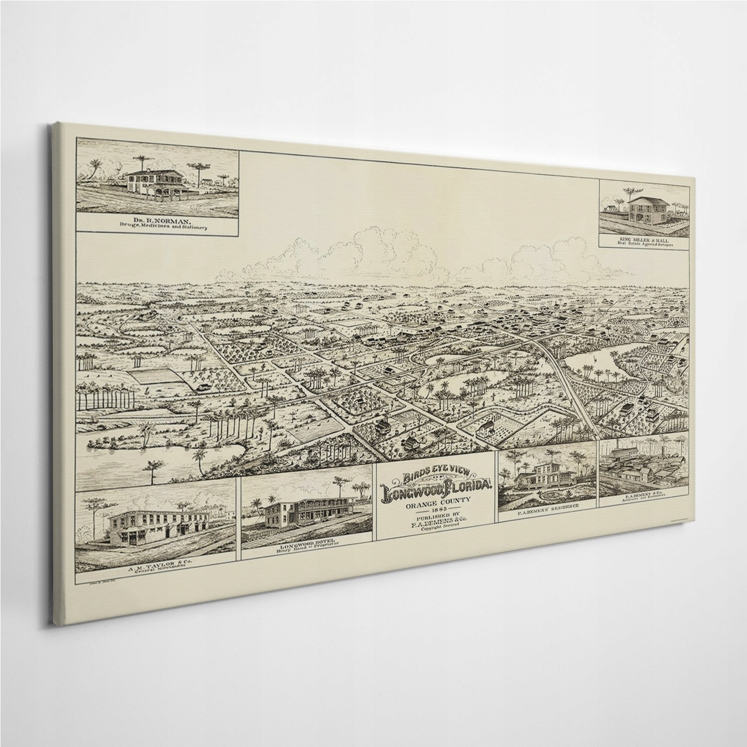 

Obraz na płótnie na ścianę Longwood Floryda 120x60