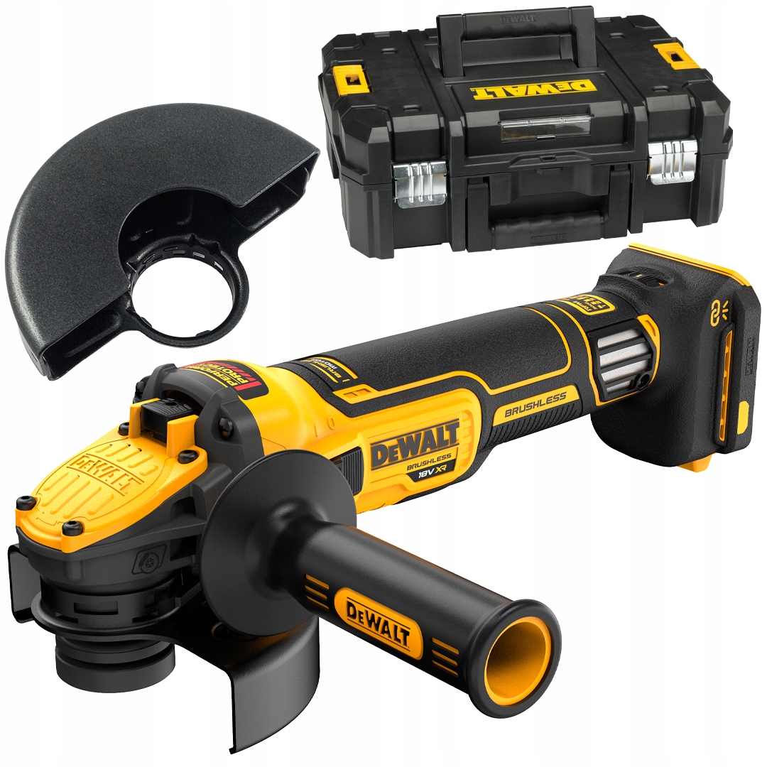 

Szlifierka 125mm 18V 6-biegów DeWALT DCG409VSNT