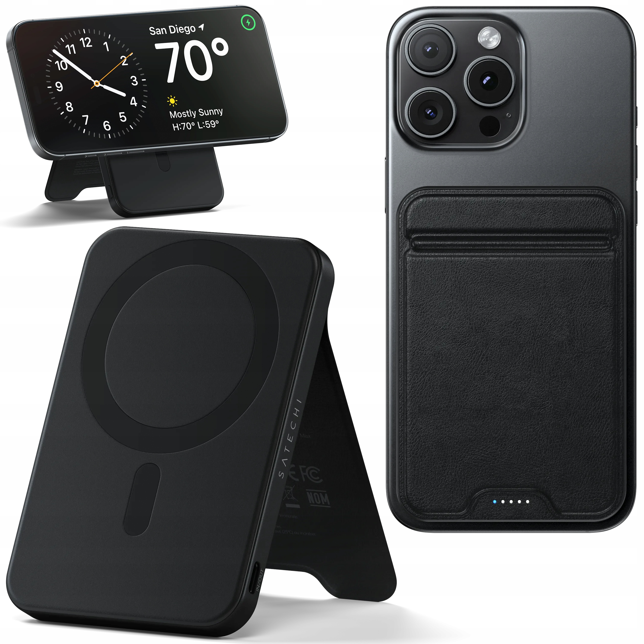 Satechi OntheGo 5K Magnetická powerbanka 5000 mAh Qi2 15W s MagSafe