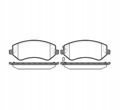 2807.02 - ГАЛЬМІВНІ КОЛОДКИ CHRYSLER VOYAGER / DODGE