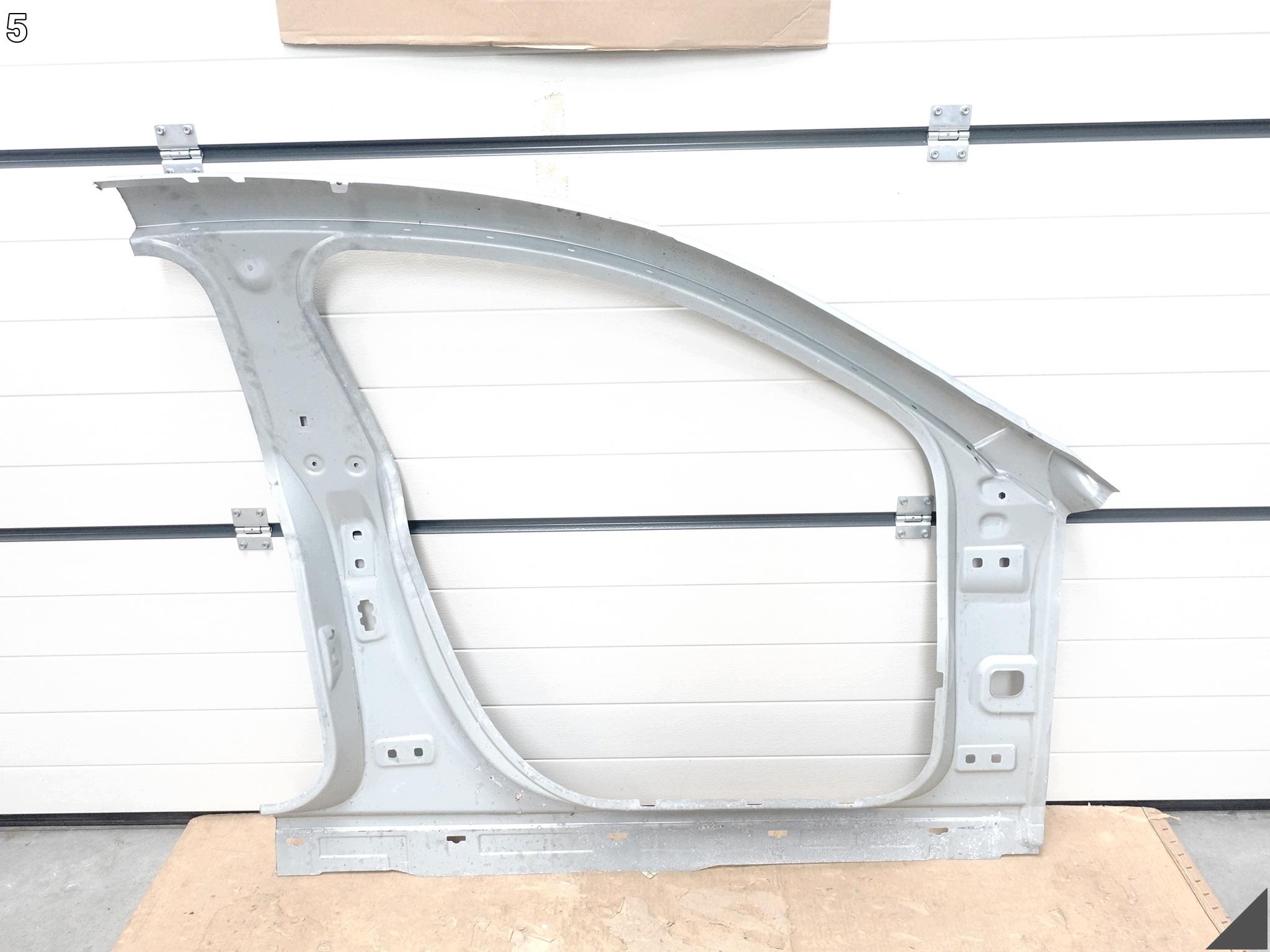 MERCEDES CLA C174 C178 25- COUPE side pillar A + B roof threshold left front