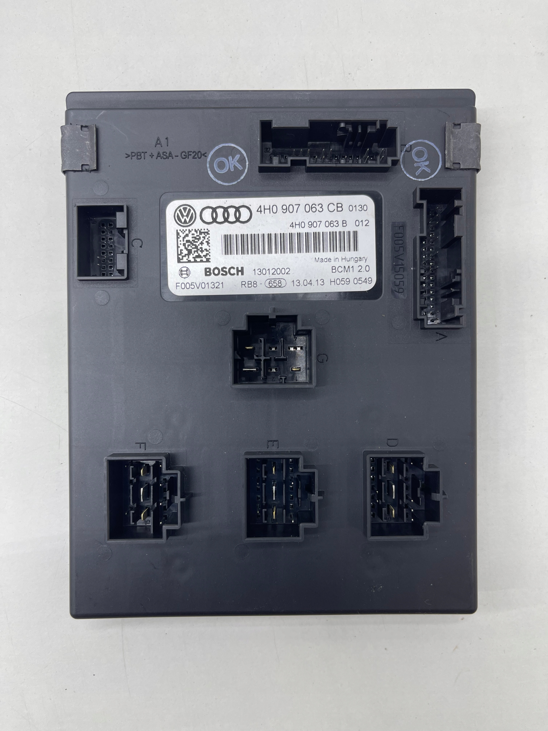 AUDI A7 A6 C7 module control unit komfortu BCM 1 2.0 SPRAWNY LEGALNY!