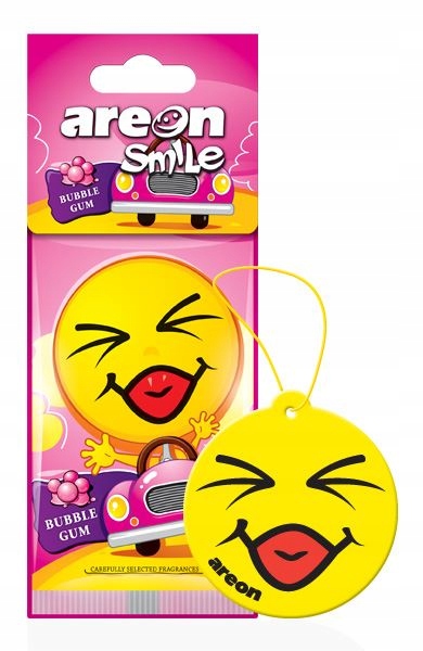 

Areon Smile odświeżacz do samochodu Guma Balonowa