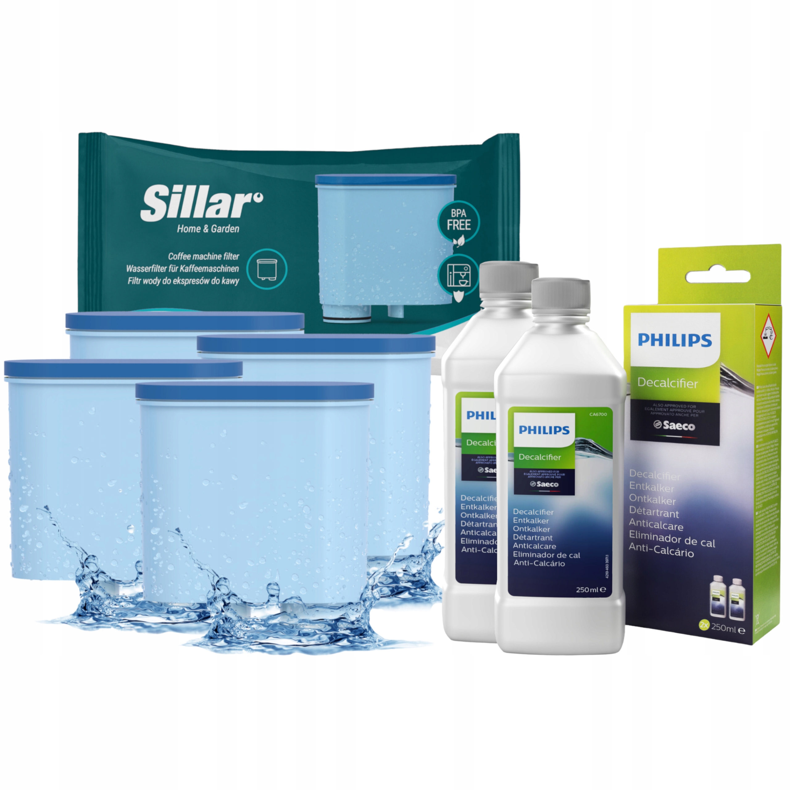 4x FILTR DO PHILIPS LATTE GO LATTEGO ODKAMIENIACZ