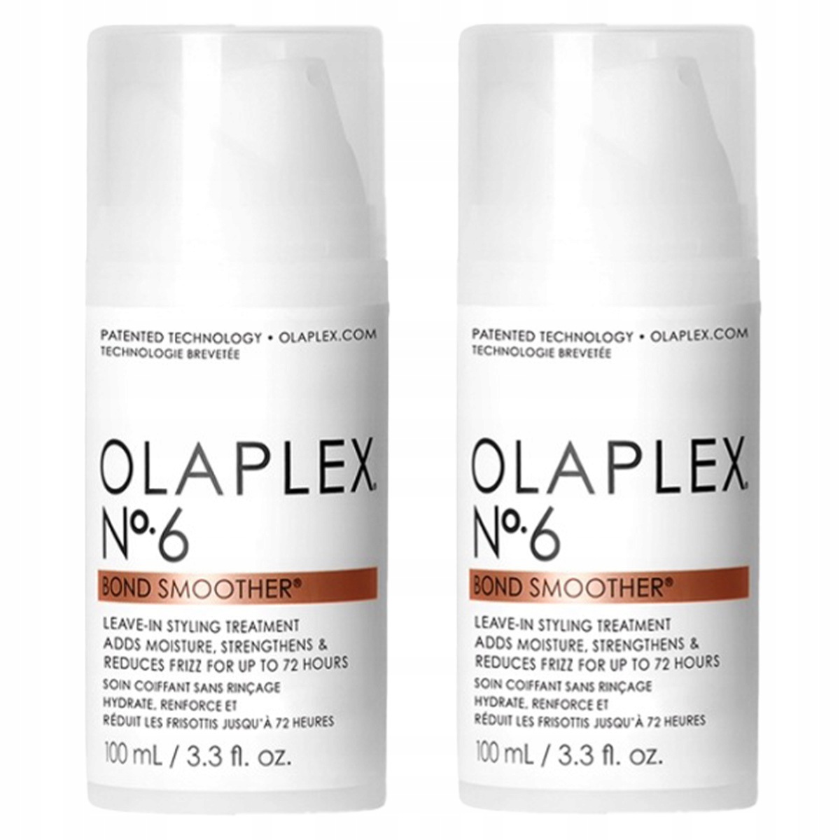 Olaplex No. 6 Bond Smoother obnovující krém na vlasy Sada 2 x 100 ml