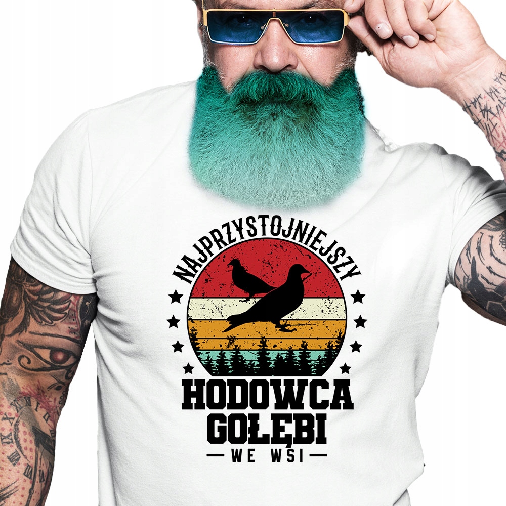 

Śmieszna Koszulka męska Dla Hodowcy XXL