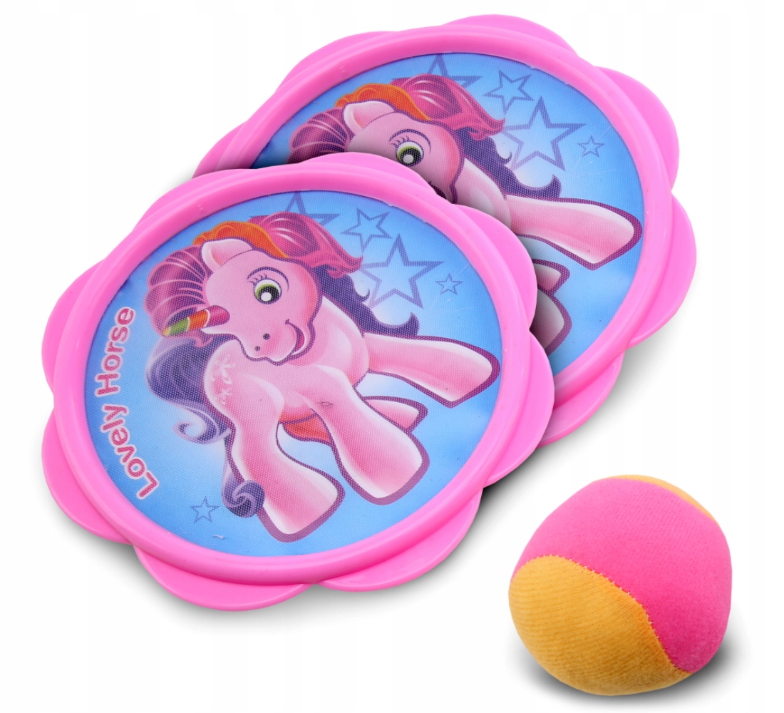 GRA NA RZEPY CATCH BALL KONIK JEDNOROŻEC Rodzaj paletki na rzep