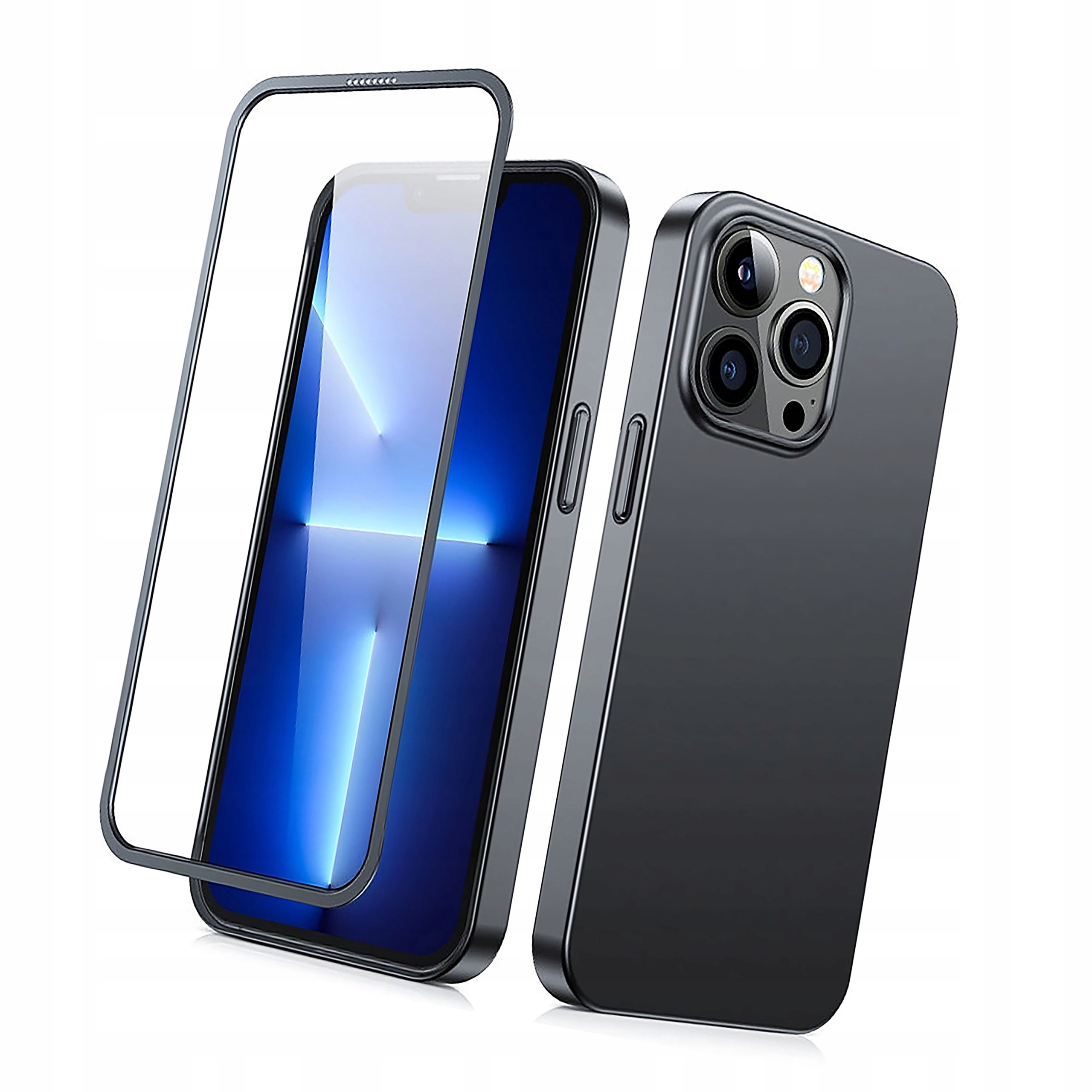 360 Full Case etui pokrowiec do iPhone 13 Pro obudowa na tył i przód szkło