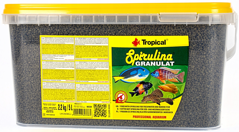 Levně Tropical Spirulina Granulat 5000 ml