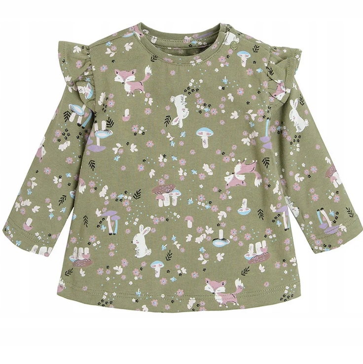 

Cool Club Bluzka z długim rękawem khaki las r 104