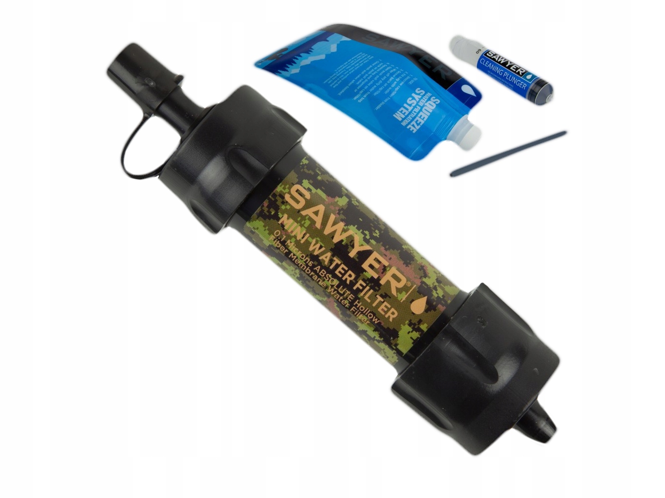

Sawyer Mini SP107 Filtr do wody kamuflaż Survival