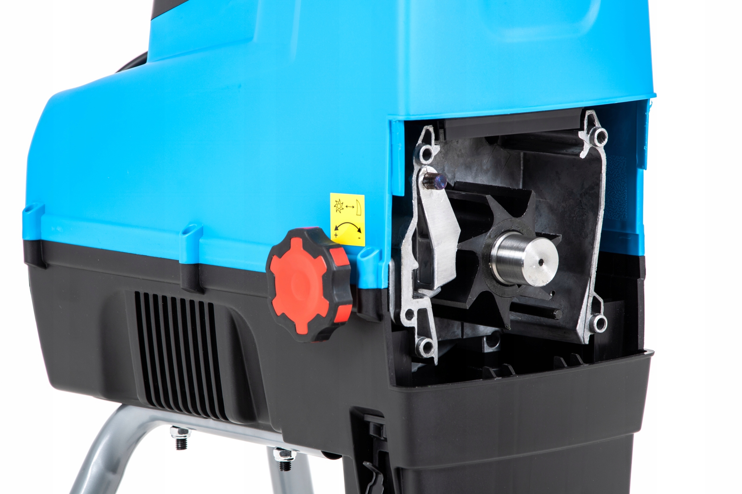 RĘBAK MOCNY ROZDRABNIACZ GAŁĘZI FREZOWY 2800W 44mm Waga narzędzia 17 kg