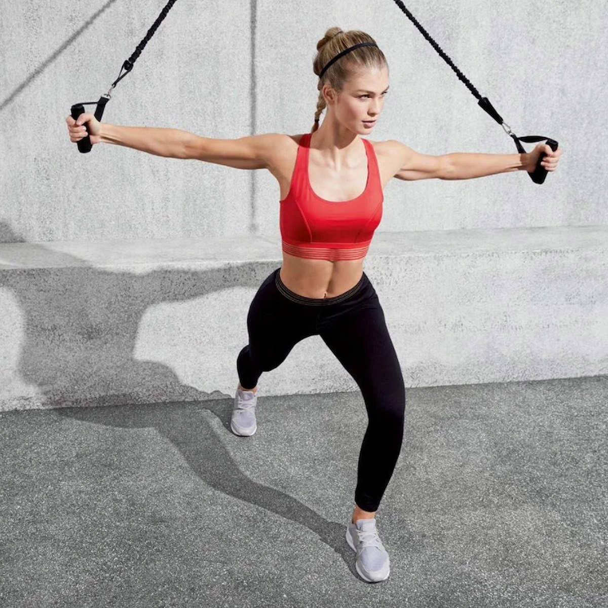 CRIVIT TAŚMY PASY CROSSFIT GUMY POMPKI TRENINGOWY Szerokość 30 mm