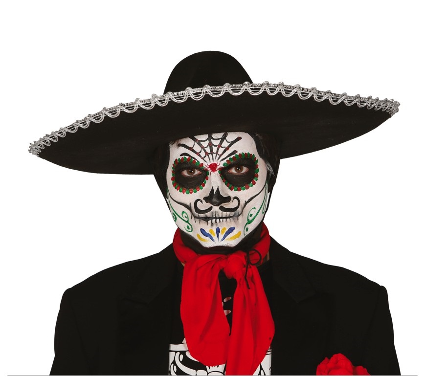 

Kapelusz Meksykański Czarny Sombrero Uniwersalny