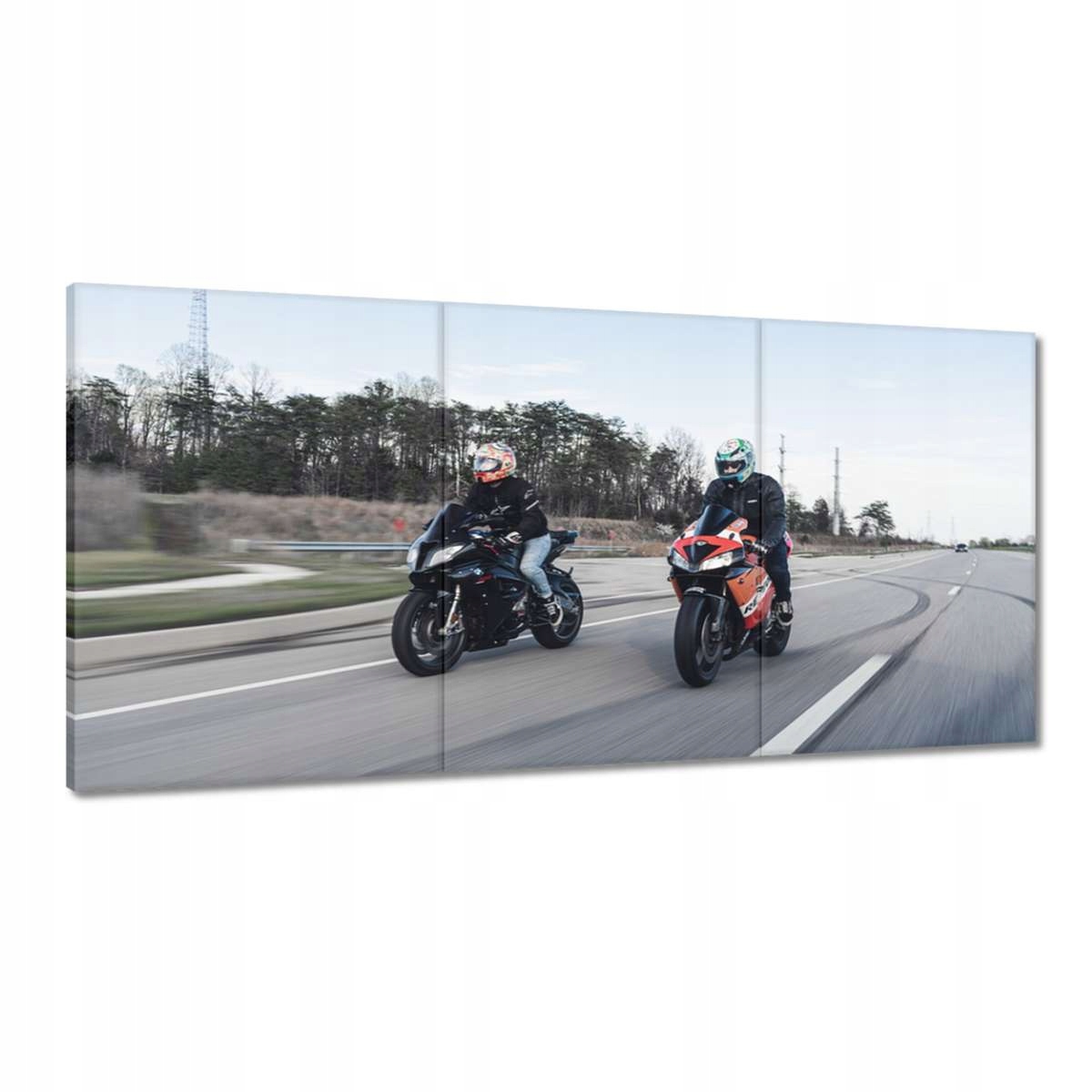 Obrazy 180x90 Sťahovák Motocykel