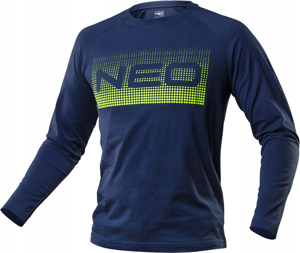 NEO T-SHIRT KOSZULKA ROBOCZA Z DŁUGIM RĘKAWEM Z NADRUKIEM NEO ROZMIAR M