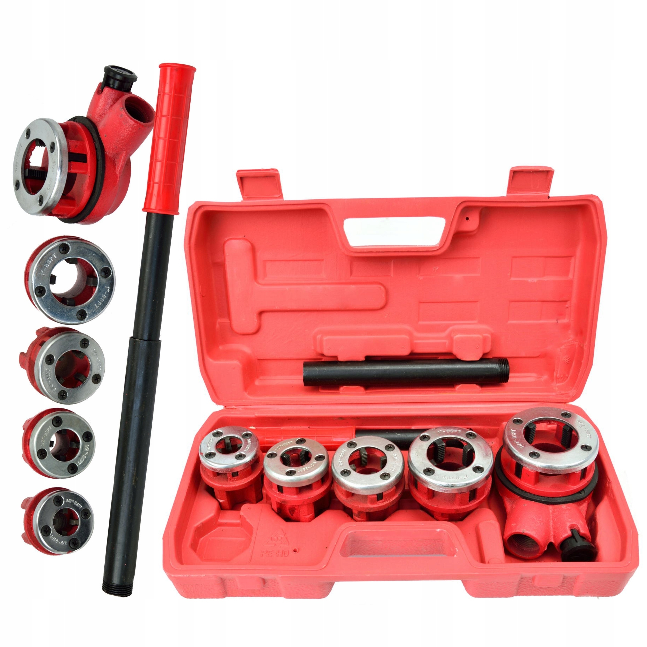 GWINTOWNICA DO RUR RĘCZNA GRZECHOTKA NARZYNKI 5SZT