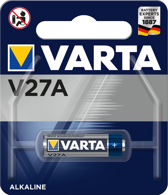 

Bateria 12V Varta 27A V27A LR27 MN27 K27A A27 G27A