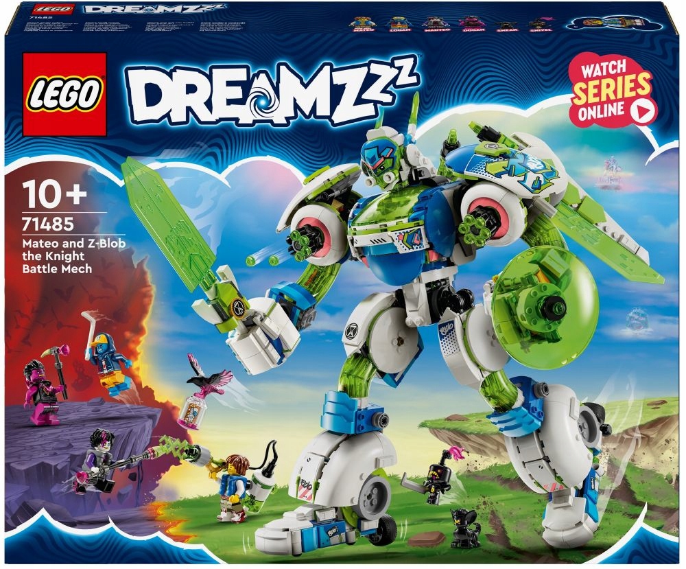 Lego DREAMZzz Mech-rytíř Mateo a Z-Bloba 71485