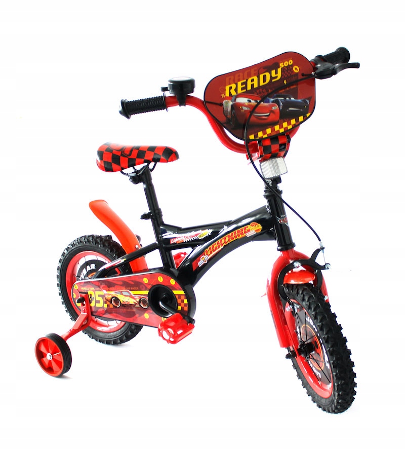 Rower dziecięcy Disney Cars 12 Black koło 12 " czarny